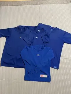 青アンダーシャツ 4枚セット