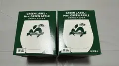 ミセスグリーンアップル グリーンラベル コラボロゴ入りグラス