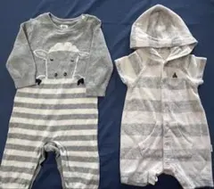 GAP ベビー ロンパース 2枚セット3～6ヶ月