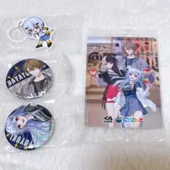 にじさんじ　SMC すめし　缶バッジ　めじるしチャーム　カード