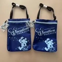 東京ディズニーリゾート バケーションパッケージ サコッシュ 2個セット