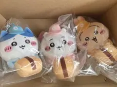 ちいかわ 配達員さんなマスコット ちいかわ ハチワレ うさぎ 3個セット