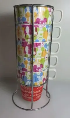 Francfrancミッキーマウススタッキングマグカップ