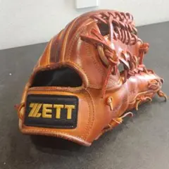ZETT 日本製 プロステイタス 佐藤刻印 旧ラベル レア 内野用 硬式
