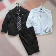 男の子 フォーマルスーツ 3点セット 卒園式 入学式 結婚式　110cm
