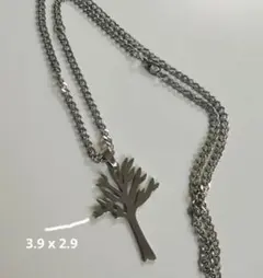 生命の木 人気ラッパーxxxtentacion着用モデル ネックレス 男女兼用