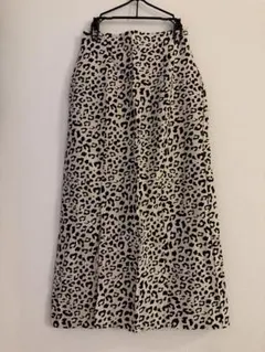 SLY レオパードロングスカート