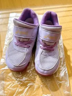 asics 紫色スニーカー18.0