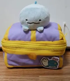 映画 すみっコぐらし 空の王国とふたりのコ 宝箱ぬいぐるみポーチ とかげ