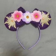 ラプンツェルカチューシャ　ラプンツェル　ディズニーカチューシャ　ディズニー