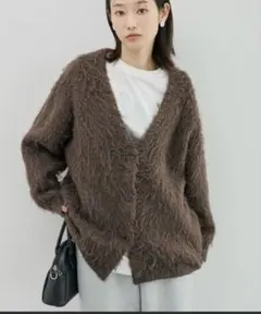 【新品未使用】AMERICAN HOLIC カールシャギーカーディガン　M