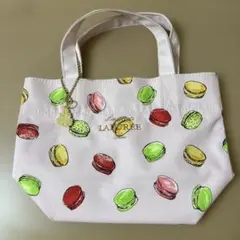 LADUREE マカロン柄 ミニトートバッグ　ピンクのサムネイル