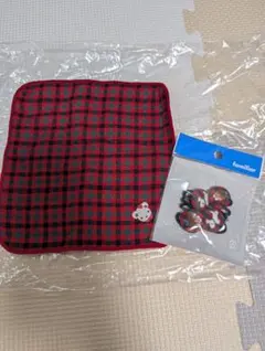 familiar ハンカチとヘアゴムセット