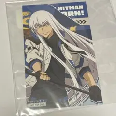 家庭教師ヒットマンREBORN フラッグ　くじ　ミニカード　スクアーロ