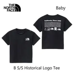 新品！ノースフェイス ベビー ショートスリーブヒストリカルロゴティー K 80