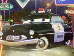ディズニーカーズ 新品 ファビュラス・ハドソン・ホーネット 赤