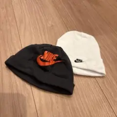 NIKE ベビー帽子 2点セット