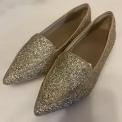 RANDA グリッター パンプス