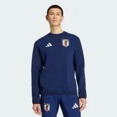 アディダス サッカー日本代表 ティロ26 トラベル クルーネックスウェット