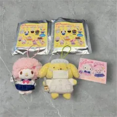 サンリオキャラクターズ　スクールコレクション　ポムポムプリン　ピアノ　マスコット