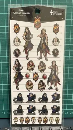 ツイステッドワンダーランド☆[未開封] SD 4サイズステッカー ディズニー