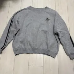 アディダス スウェット トレーナー ライン vintage 古着 ヴィンテージ