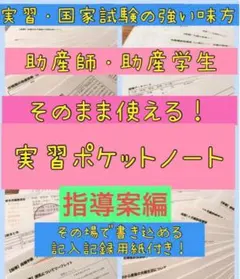 助産学生 助産師実習セット ポケットサイズ まとめノート 看護師 看護