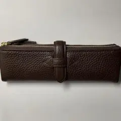 Cカンパニー ルポペンケース ダークブラウン