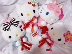 ハローキティ Myハローキティ抱っこポーズドールBIG タイトー　4個セット