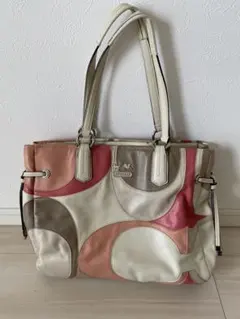 COACH パッチワーク ショルダーバッグ