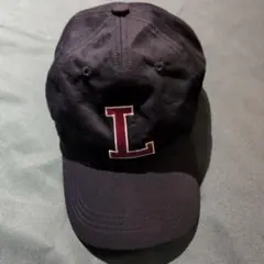 LACOSTE ベースボールキャップ Lロゴ ネイビーFサイズ