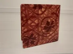 革二つ折り財布 ハンドメイド