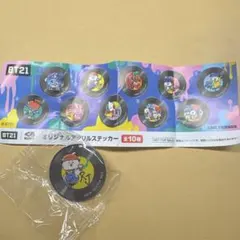 BT21 くら寿司 オリジナルアクリルステッカー