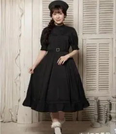 しまむら くる実 コラボ マリンアカデミア ワンピース ネイビー ロリータ