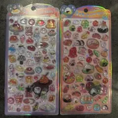 正規品 うるちゅるポップシール レトロ喫茶 プリンアラモード お弁当 クラックスのサムネイル