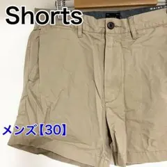 YBD2【US輸入】J.CREW　ショートパンツ【メンズ30】茶ベージュのサムネイル