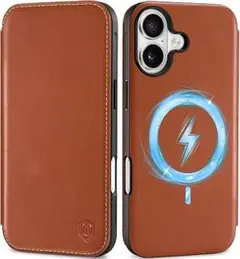 【新品半額】SHIELDON iPhone17 対応 手帳型ケース 本革