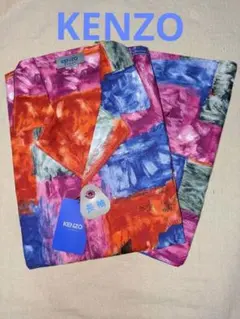 KENZO ケンゾー 花柄 パジャマ セットアップ Mサイズ 長袖 - メルカリ