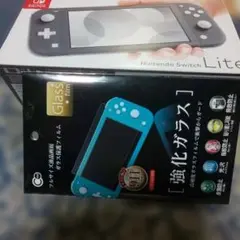 Nintendo Switch Lite グレー付属品完品 新品保護フィルム付き