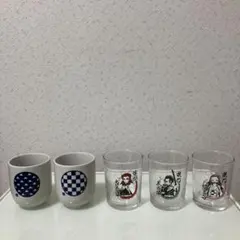 一番くじ　鬼滅の刃　煉獄杏寿郎 グラス 無限列車編 竈門炭治郎 コップ