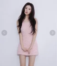 SNIDEL ファンシーヤーンミニワンピース