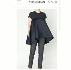 美品☆YOKO CHAN Aラインカットソー 36のサムネイル