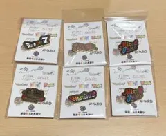 WEST. 関西七色男大祭り ピンバッジ 6種セット
