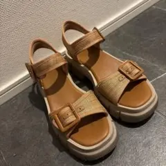 オリエンタルトラフィック　厚底　サンダル　OR526BW003633 Sサイズのサムネイル