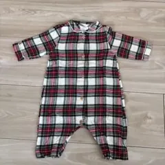 ZARA チェック柄ロンパース 1-3ヶ月