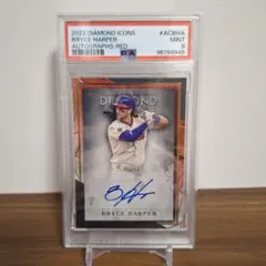 Diamond Icons Bryce Harper auto