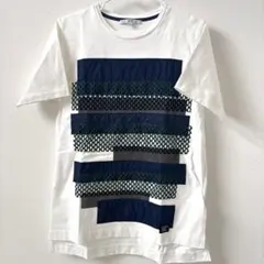 ファブリックミックスTシャツ ホワイト 36サイズのサムネイル