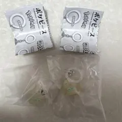 ポケピース めじるしガチャマスコット モクロー×2 めじるしアクセサリー