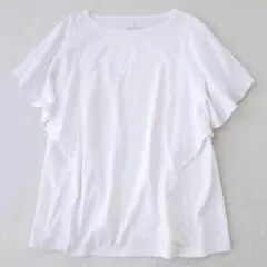 無印良品◇Tシャツ フレアスリーブカットソー ノームコア オフィスカジュアル M