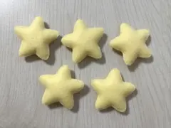 フェルト 星 マスコット 5個セット ハンドメイド 夢かわ 推し活のサムネイル